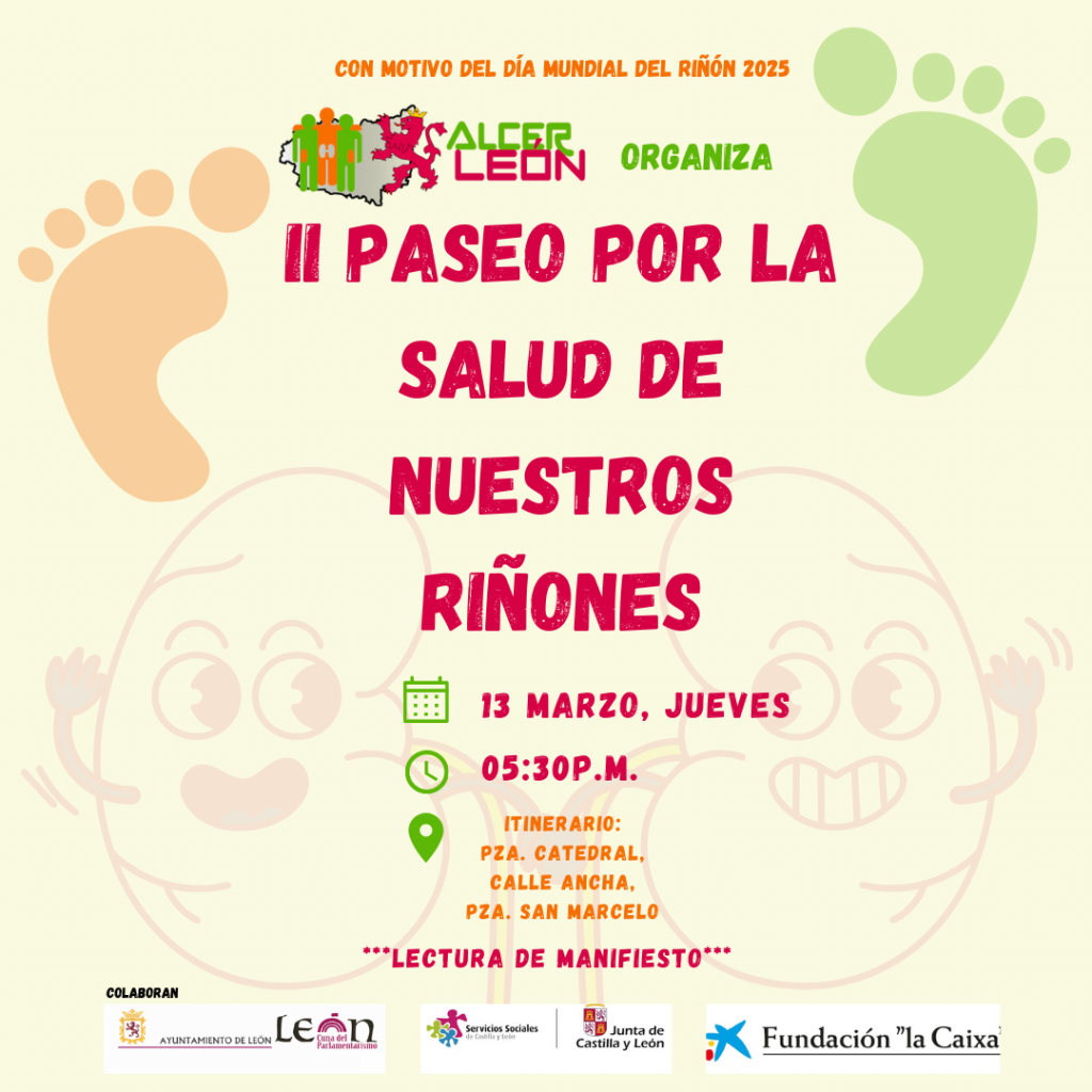 paseo por la salud de nuestros riñones